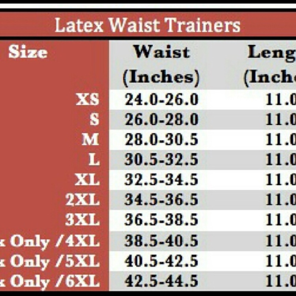 Best latex rubber waist trainer cincher 9 steel - Picture 3 of 3